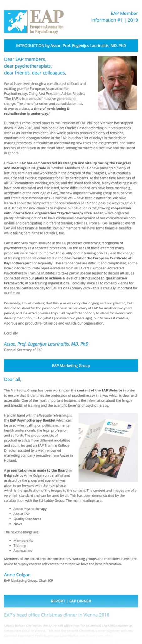 EAP Newsletter